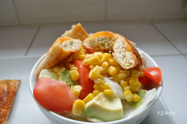 Brick - poulet - ricotta-menthe-bol